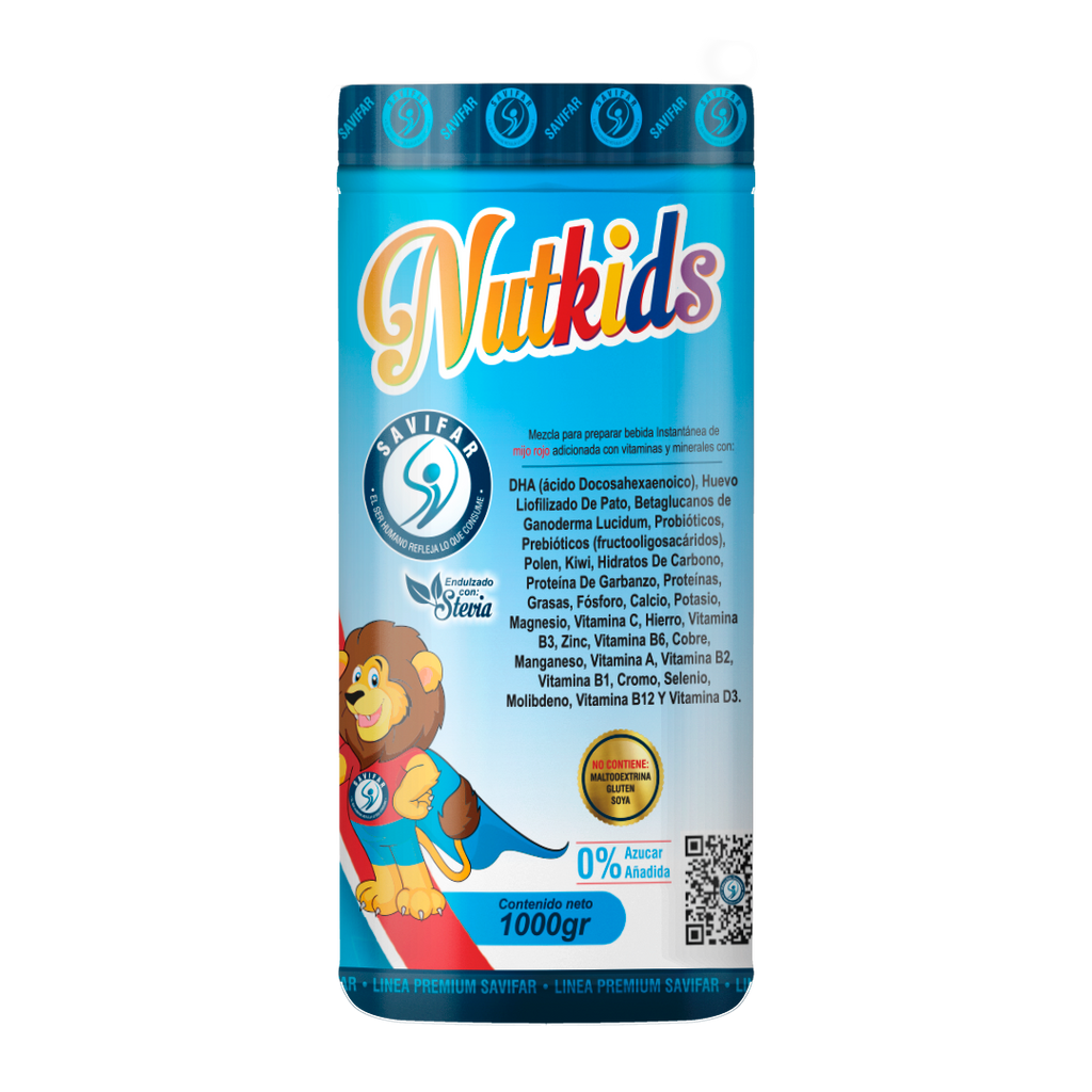 Nutkids Savifar – Nutrición Avanzada para Niños (1.000 gr)