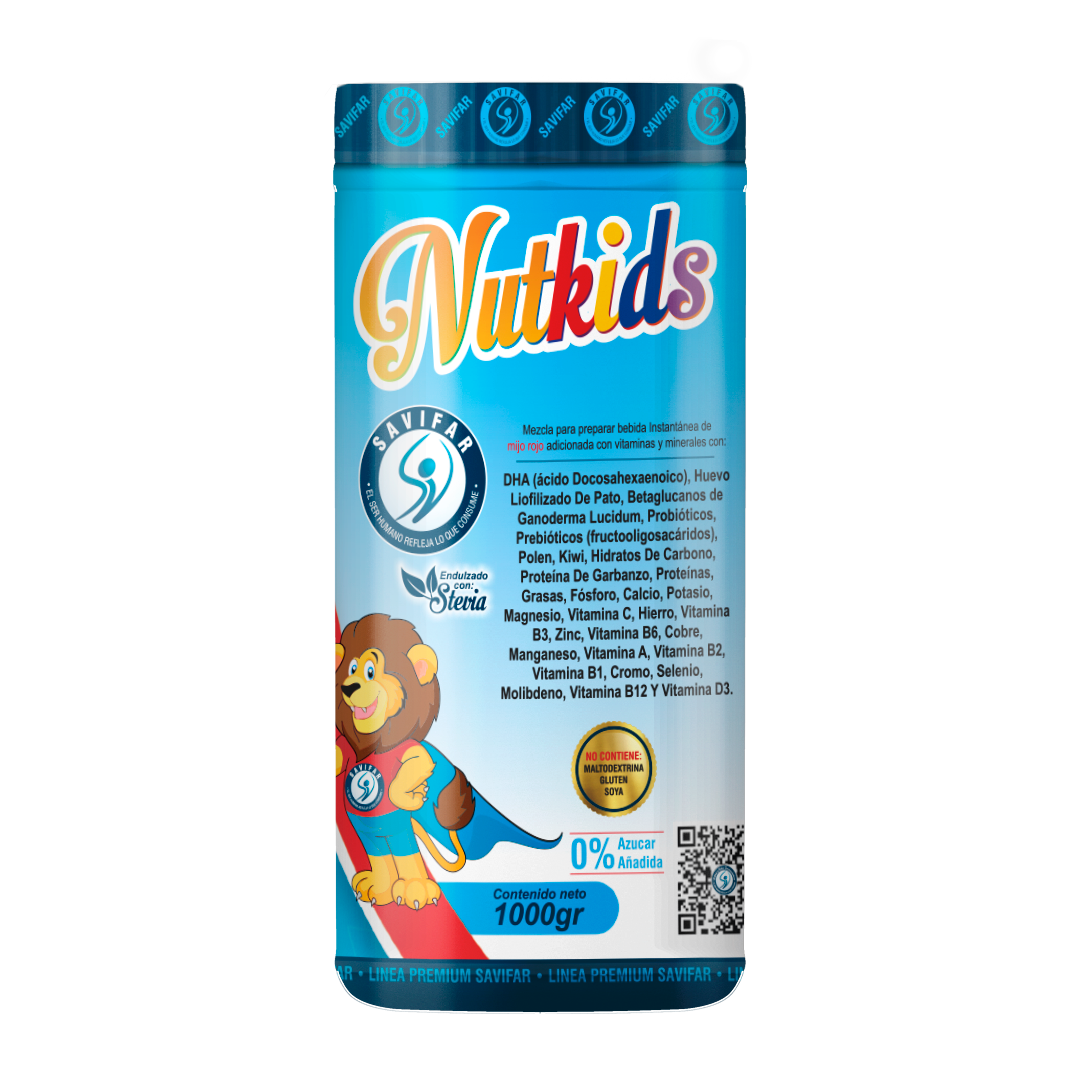Nutkids Savifar – Nutrición Avanzada para Niños (1.000 gr)