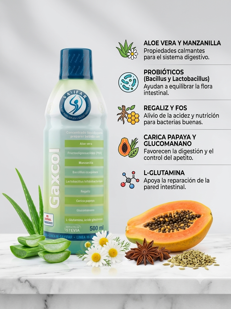 Gaxcol jarabe –  Alivio natural y bienestar para tu sistema digestivo