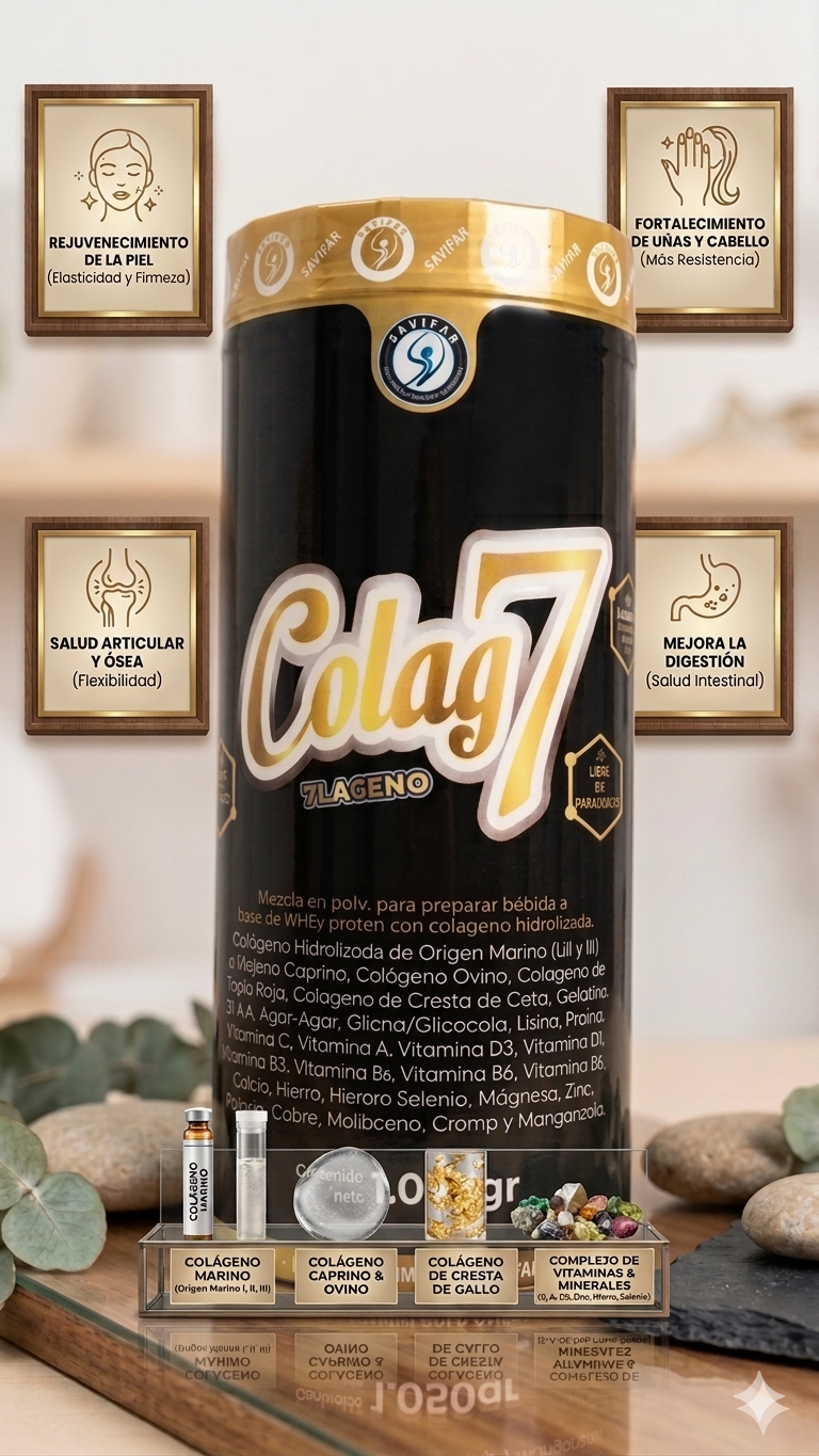 Colag7 – Colágeno Premium 7 en 1