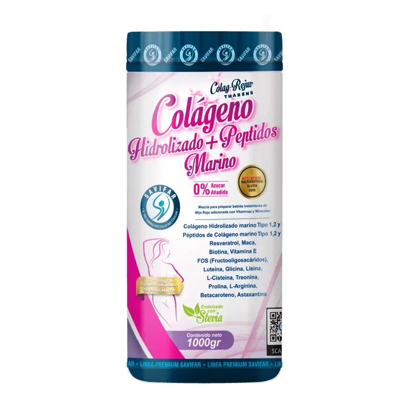 Colágeno Marino + Péptidos de Colágeno – Savifar