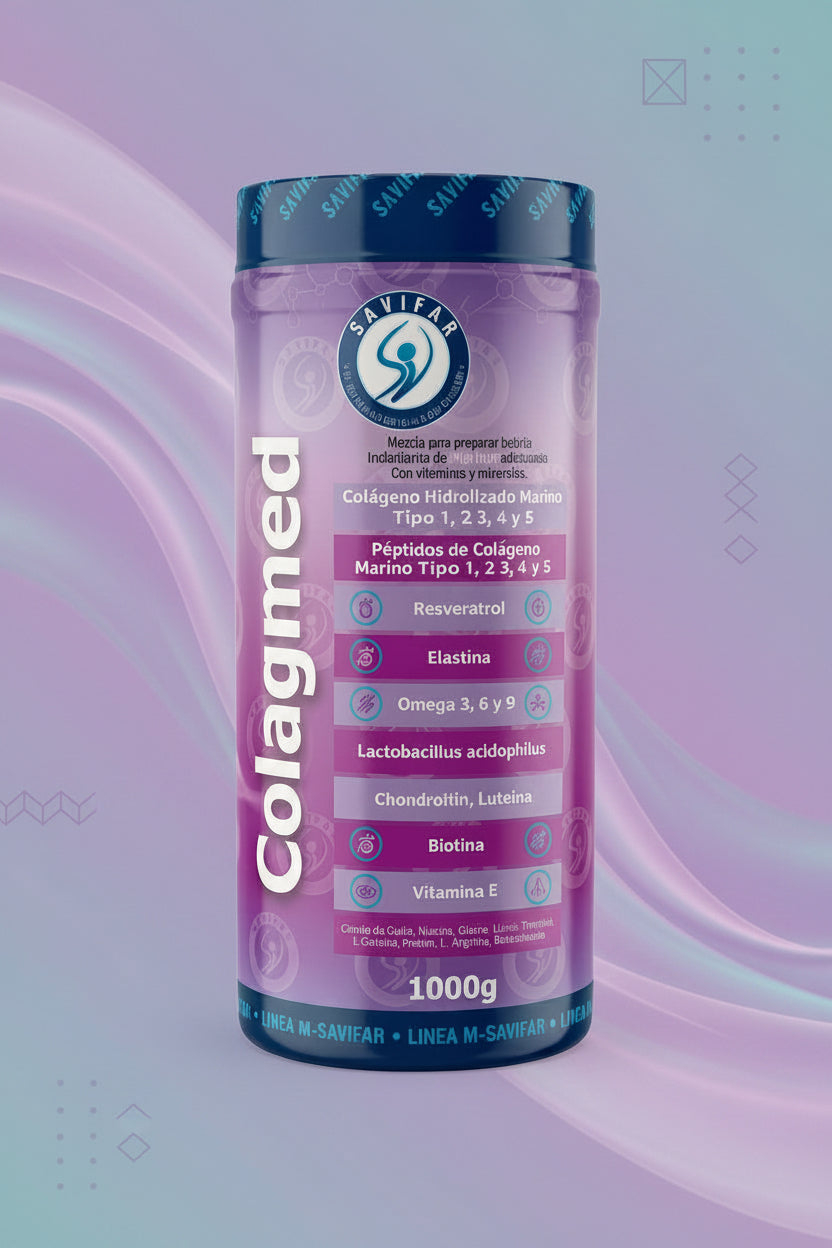 Colagmed Savifar – Colágeno Marino Hidrolizado (1000g)