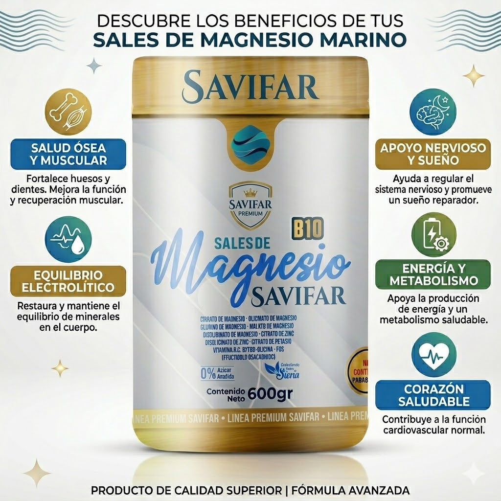 Sales de Magnesio x 550gr - ¡El Impulso de Bienestar que tu Cuerpo Necesita!